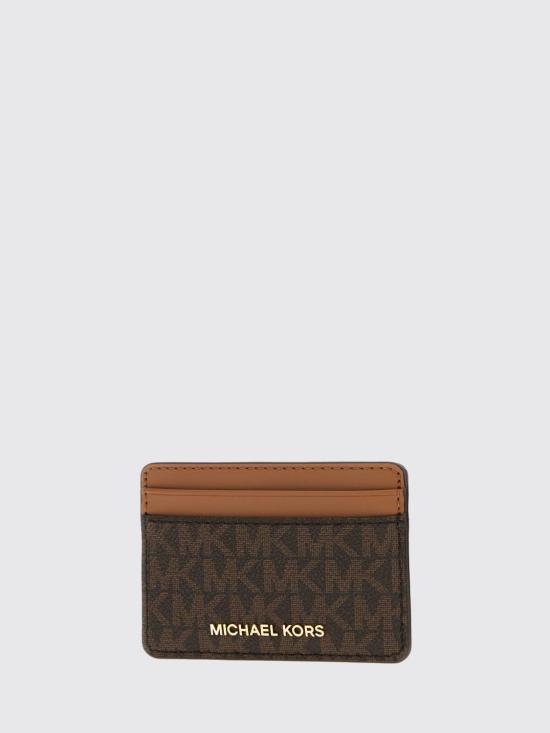 26FW 마이클 코어스 카드지갑 32F1GJ6D0B Brown - MICHAEL KORS