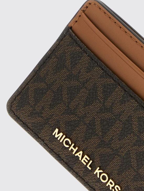 26FW 마이클 코어스 카드지갑 32F1GJ6D0B Brown - MICHAEL KORS