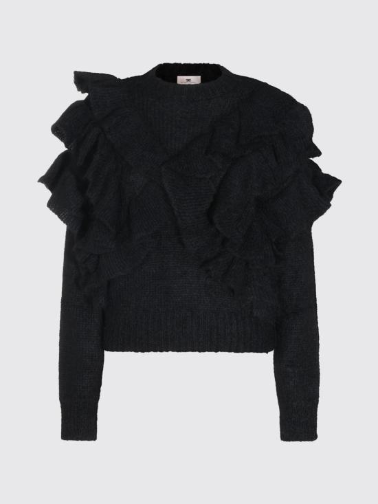 26FW 엘리자베타프랜치 스웨터 MK42T67E2 110 Black - ELISABETTA FRANCHI