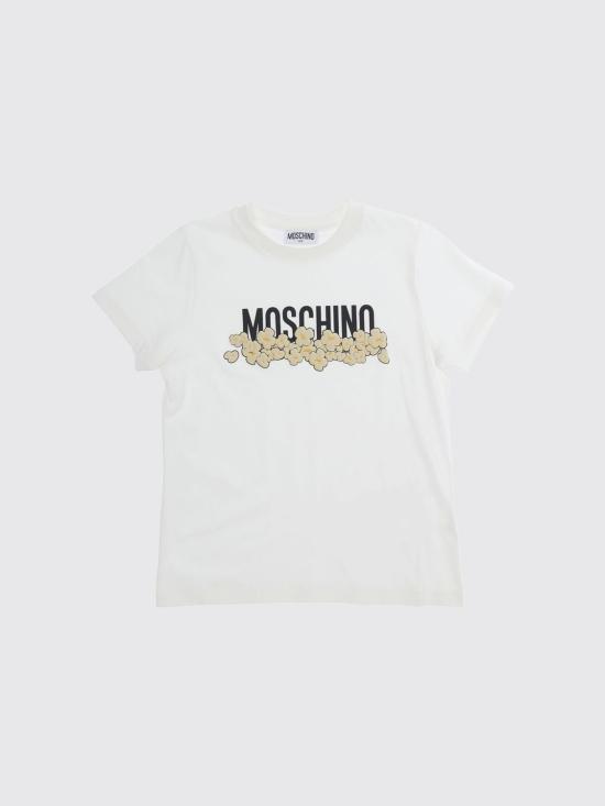 26FW [키즈] 모스키노 티셔츠 H6M058LAA20 10063 White