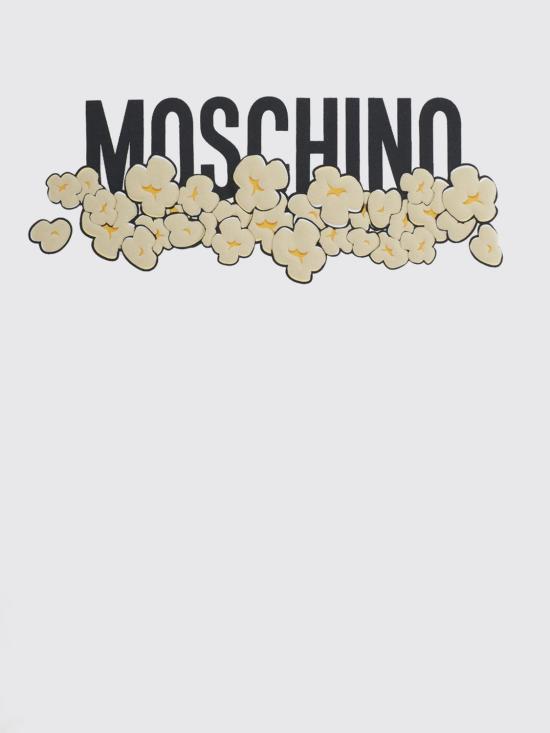 26FW [키즈] 모스키노 티셔츠 H6M058LAA20 10063 White - MOSCHINO