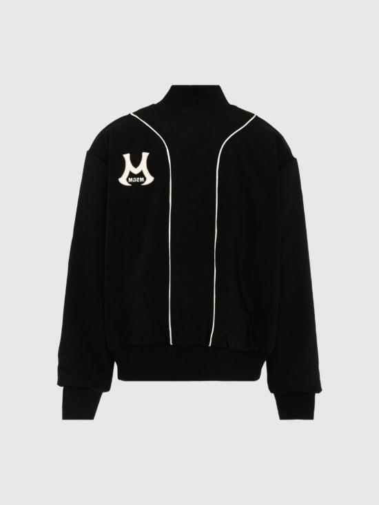 26FW [키즈] 엠에스지엠 코트 F6MSJBBO278 110 Black - MSGM