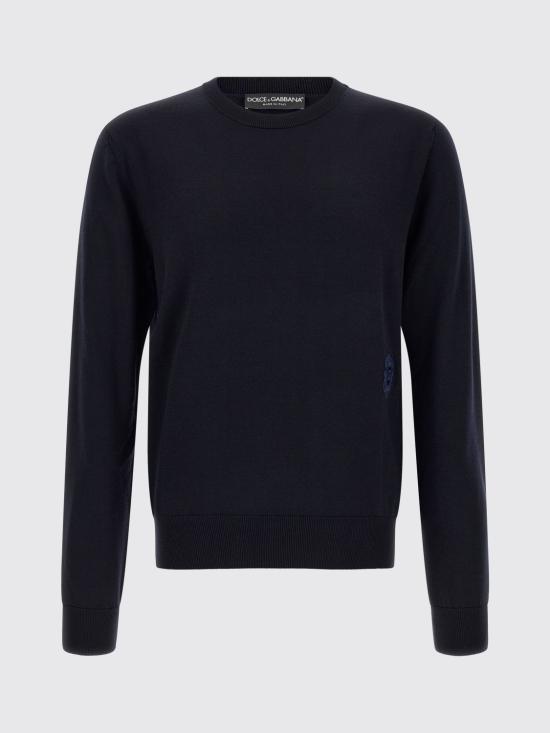 26FW 돌체앤가바나 스웨터 GXX24ZJGMLS B0665 Blue - DOLCE & GABBANA