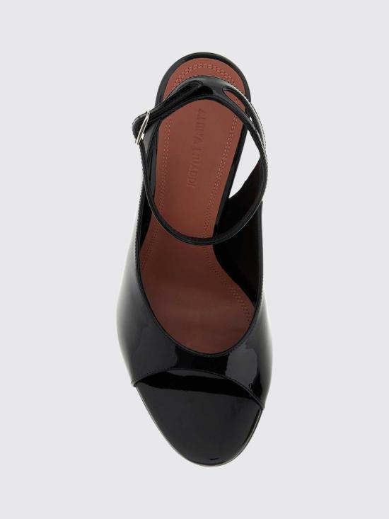 26FW 아미나 무아디 힐/펌프스 ANOKSANDAL105 BLACKSILVER - AMINA MUADDI