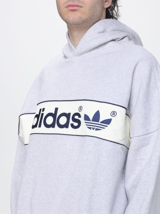 26FW 아디다스 후드 티셔츠 LD9300 Grey - ADIDAS