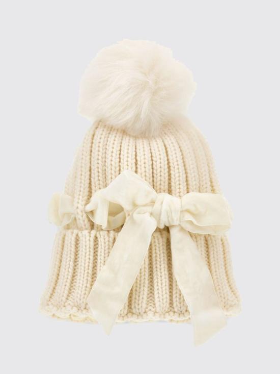 26FW [키즈] 모나리자 모자 17H0058064 029F Yellow Cream