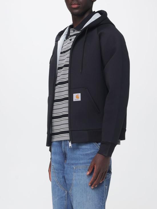 26FW 칼하트 WIP 카 럭스 후드 자켓 I032935 89XX Black - CARHARTT WIP