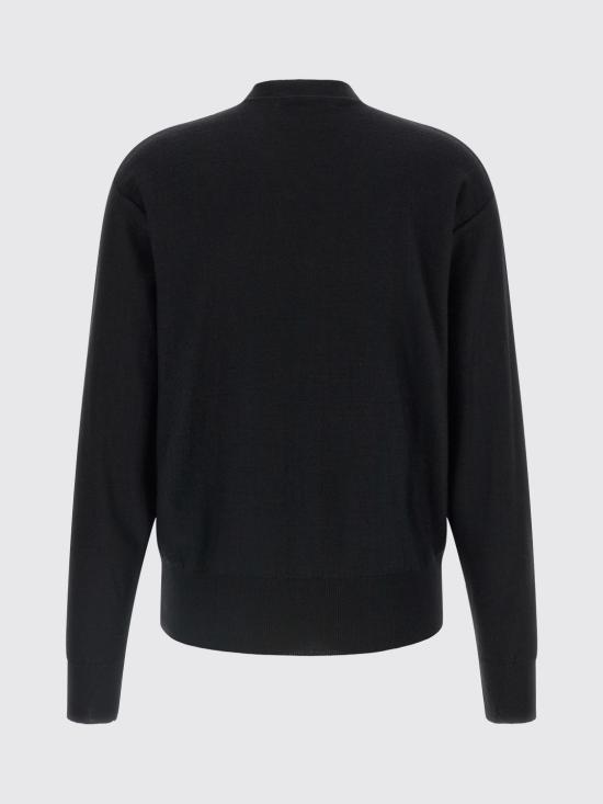 26FW 르메르 트롱프 뢰유 메리노 울 가디건 PO0056LK1063 BK999 Black - LEMAIRE