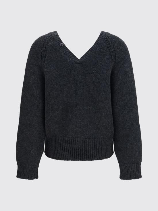 26FW 아워레가시 컨트리 헨리 메리노 울 니트 W4263CC Grey - OUR LEGACY