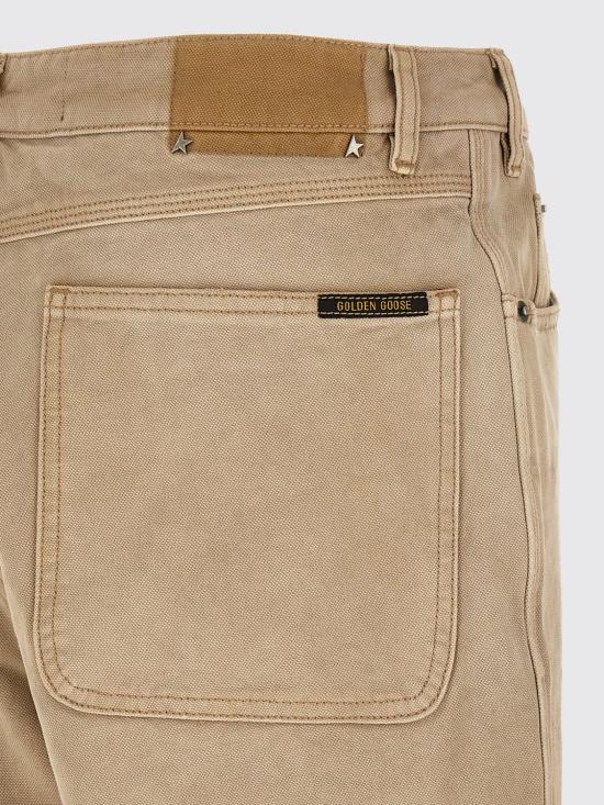26FW 골든구스 팬츠 GMP02748P00265655559 Beige - GOLDEN GOOSE