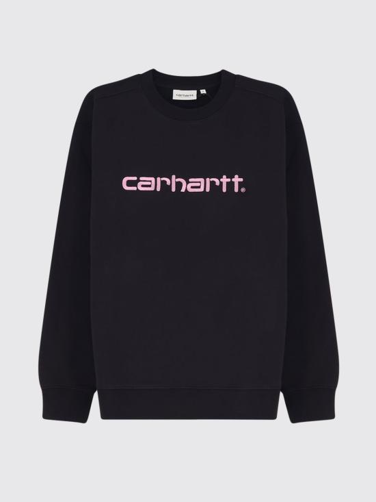 26FW 칼하트 WIP 플리스 스웨트셔츠 I033647 2W6XX Black - CARHARTT WIP