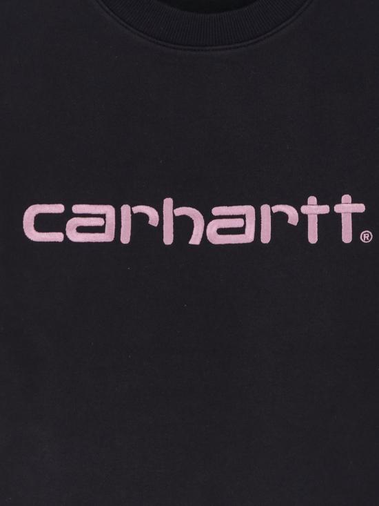26FW 칼하트 WIP 플리스 스웨트셔츠 I033647 2W6XX Black - CARHARTT WIP