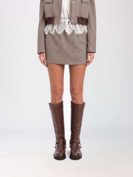 26FW 트윈셋 스커트 262TP2634 13828 Brown