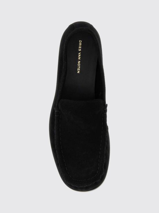 26FW 드리스 반 노튼 로퍼 2620217190106 900 Black - DRIES VAN NOTEN