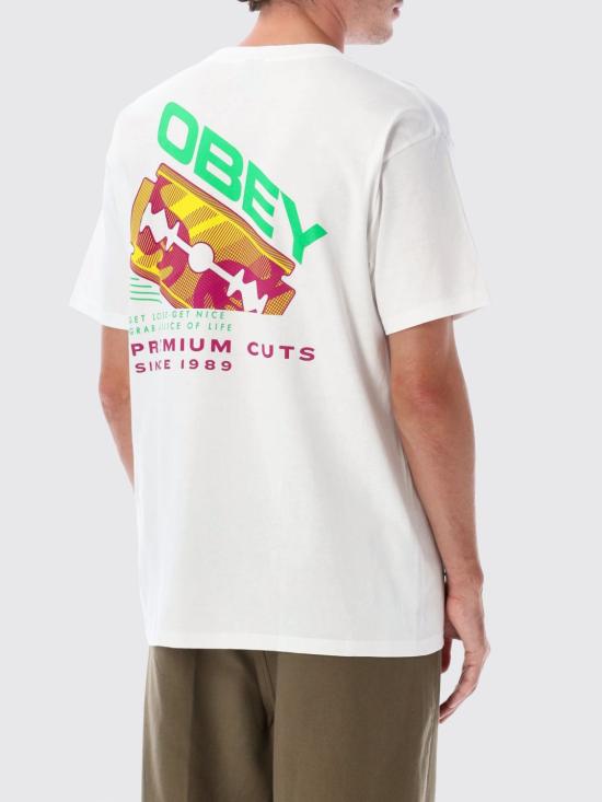 26FW 오베이 반팔 티셔츠 165264482 White - OBEY