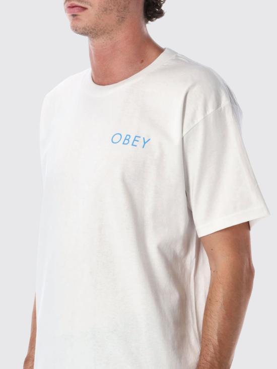 26FW 오베이 반팔 티셔츠 165264429 White - OBEY