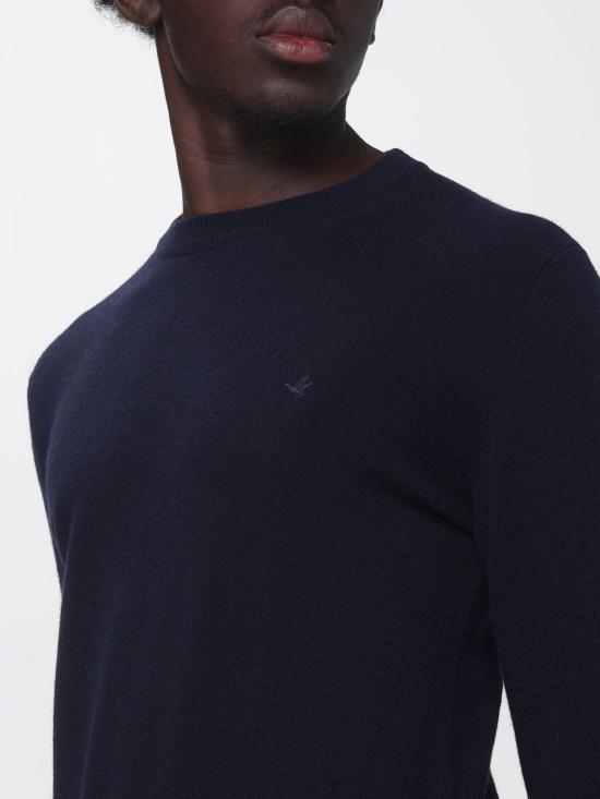 26FW 브룩스 필드 스웨터 203EK042 176 Navy - BROOKSFIELD