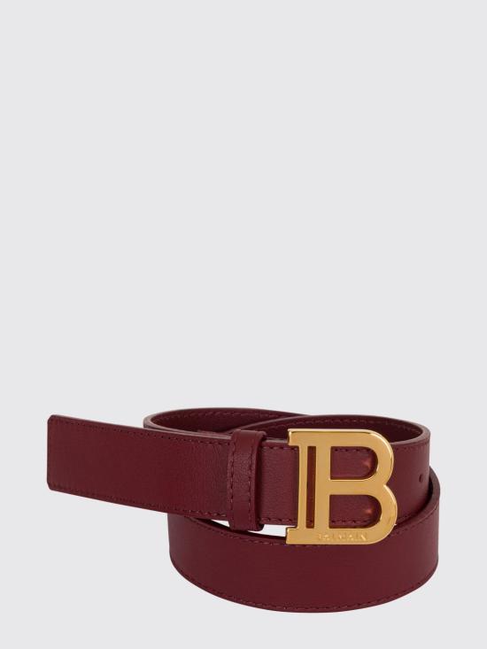26FW [키즈] 발망 벨트 BZ0I51Z1371 530OR Burgundy