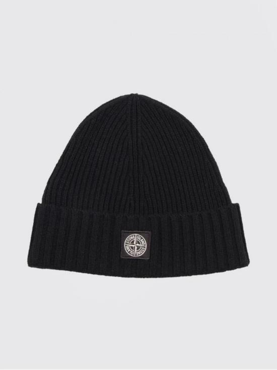 26FW [키즈] 스톤 아일랜드 모자 N100003S00M3 V0029 Black
