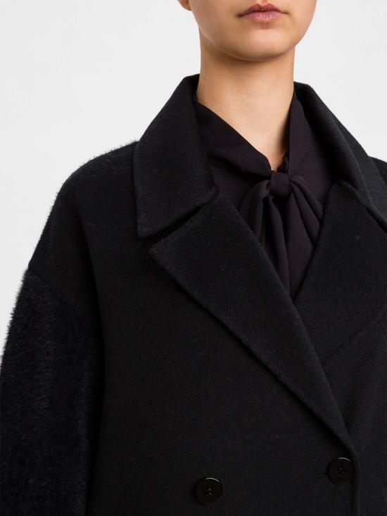 26FW 트윈셋 코트 262TP2490 00006 Black - TWINSET