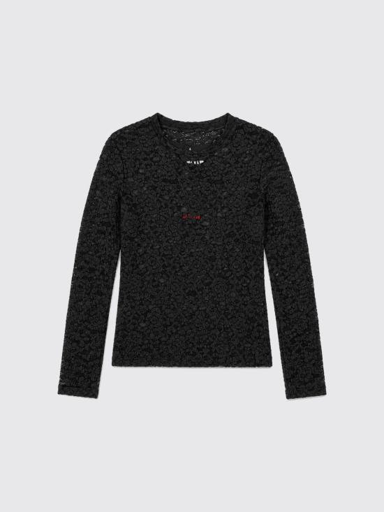 26FW [키즈] 엠에스지엠 티셔츠 F6MSJGTH132 110 Black