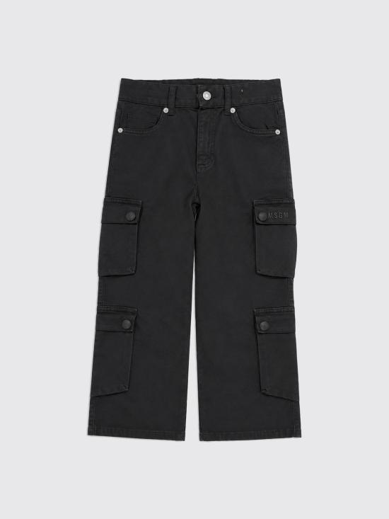 26FW [키즈] 엠에스지엠 팬츠 F6MSJGPA055 110 Black