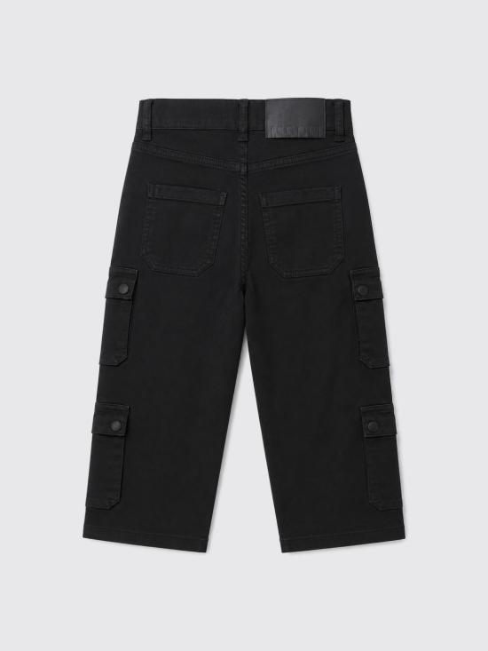 26FW [키즈] 엠에스지엠 팬츠 F6MSJGPA055 110 Black - MSGM