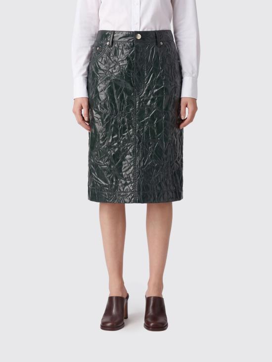 26FW 마르니 스커트 GOMA0856U0UTP817 00V93 Green