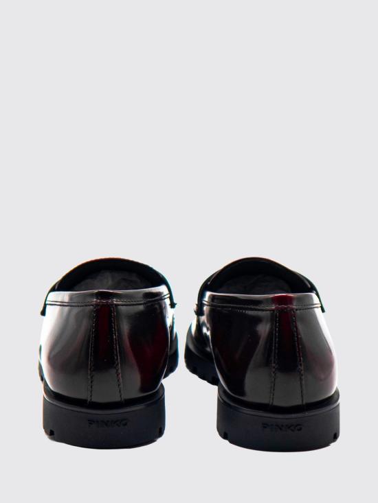 26FW 핑코 로퍼 SD0657P001 CR8 Burgundy - PINKO