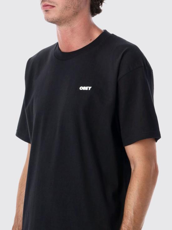 26FW 오베이 반팔 티셔츠 165264484 Black - OBEY