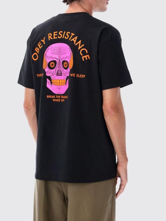 26FW 오베이 반팔 티셔츠 165264484 Black - OBEY
