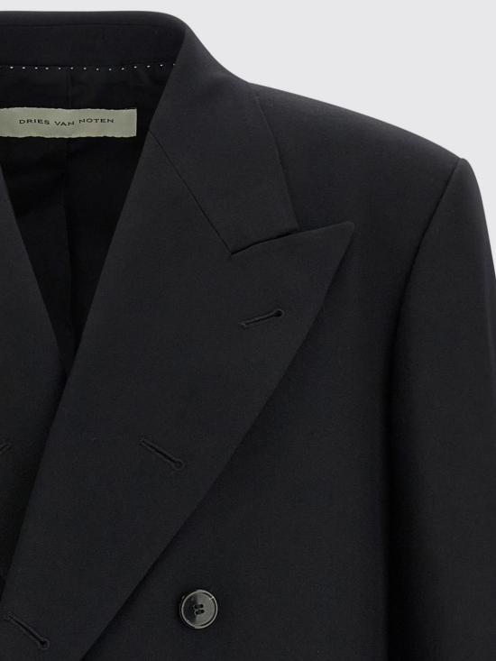 26FW 드리스 반 노튼 자켓 0204084265 900 Black - DRIES VAN NOTEN