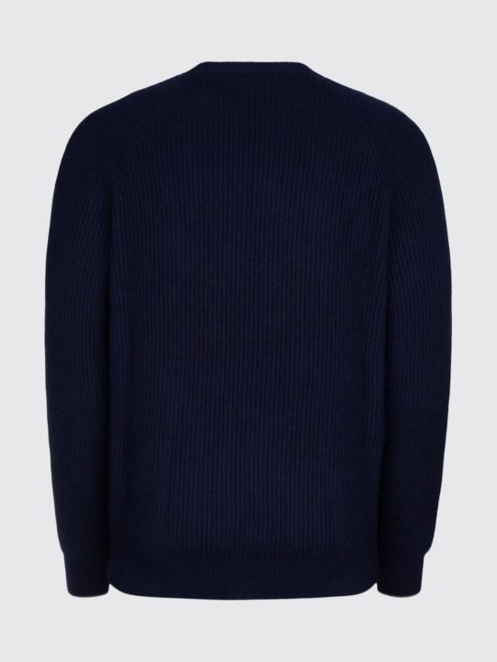 26FW 브루넬로 쿠치넬리 골지 니트 캐시미어 스웨터 M2274100 CW425 Blue - BRUNELLO CUCINELLI