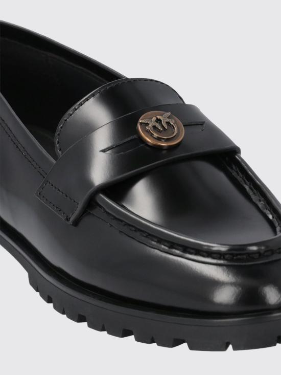 26FW 핑코 로퍼 SD0657P001 Z99 Black - PINKO