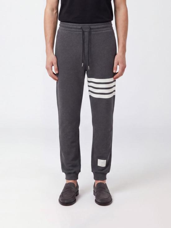 26FW 톰브라운 클래식 루프백 4바 스웨트팬츠 MJQ008H00535 025 Grey