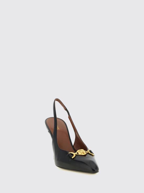 26FW 베르사체 힐/펌프스 10268491A17253 1B00G Black - VERSACE