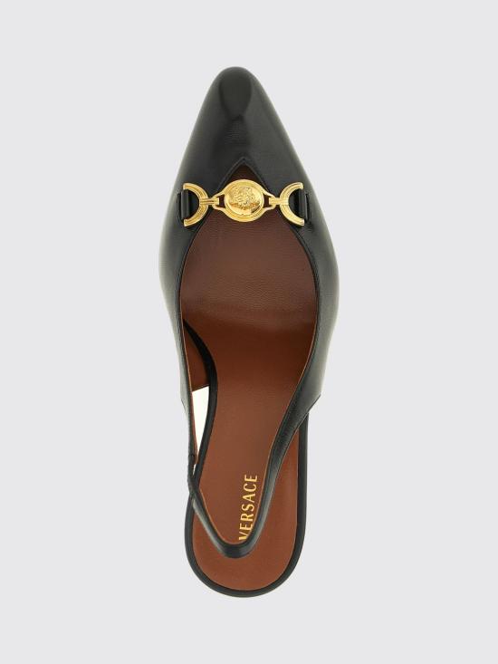 26FW 베르사체 힐/펌프스 10268491A17253 1B00G Black - VERSACE