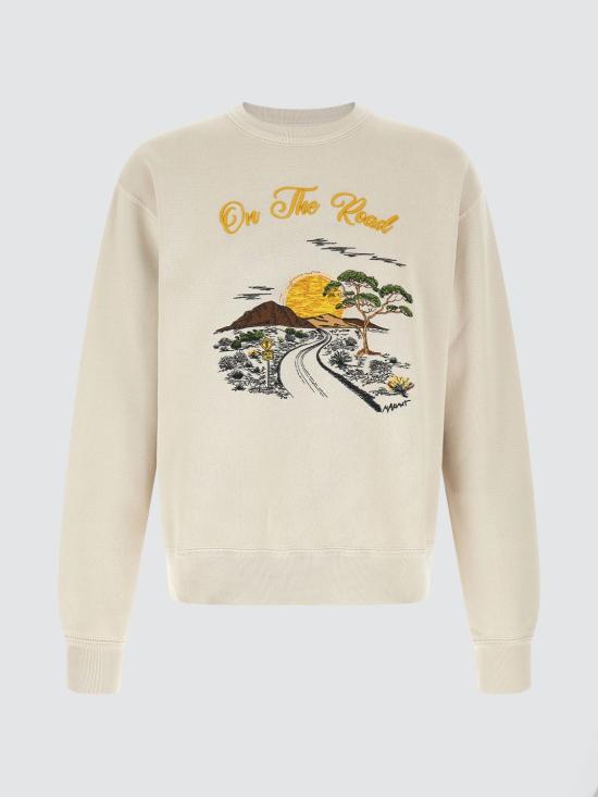 26FW 이자벨마랑 미코이 로고 스웨트 셔츠 SW0029HAD3M06H 23EC White - ISABEL MARANT