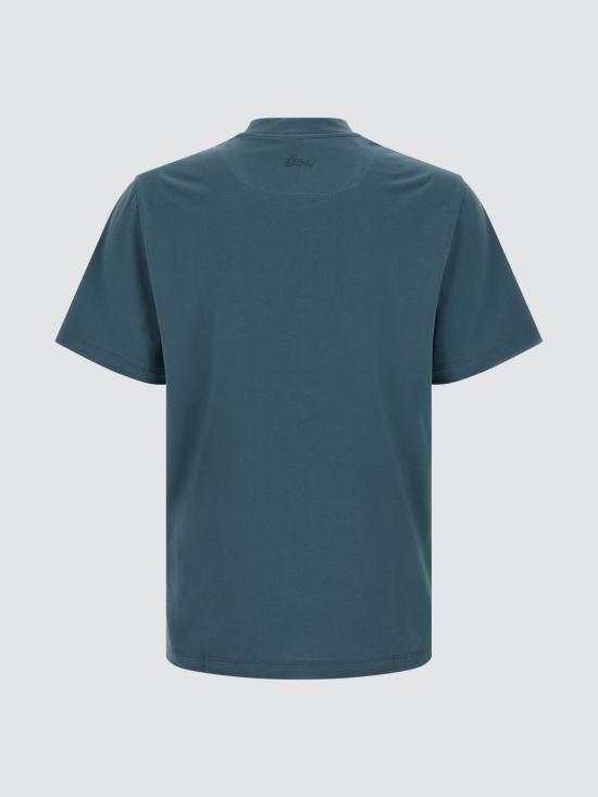 26FW 브리오니 반팔 티셔츠 UJWI0LOE601 4444 Blue 1 - BRIONI