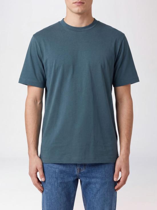 26FW 브리오니 반팔 티셔츠 UJWI0LOE601 4444 Blue 1