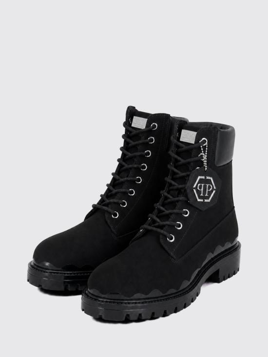 26FW 필립 플레인 부츠 FAFSMSE0341PLE010N 0202 Black - PHILIPP PLEIN
