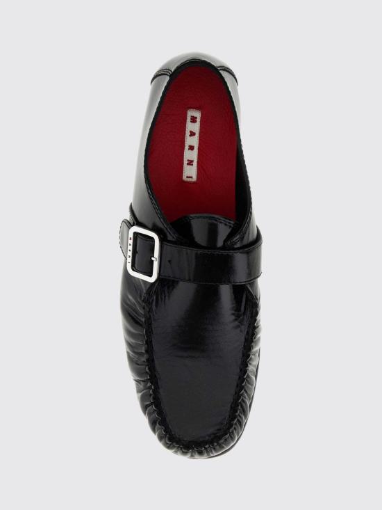 26FW 마르니 로퍼 MOMR008202P4574 00N99 Black - MARNI