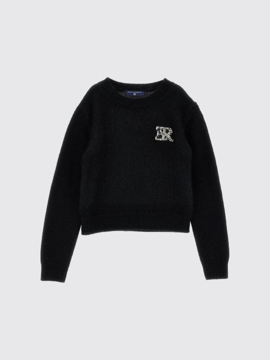 26FW [키즈] 에르마노 설비노 풀오버 Z9H6028711 0050 Black