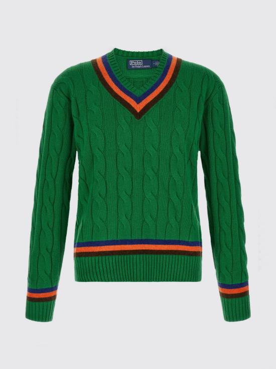 26FW 폴로 랄프로렌 스웨터 710B28814 001 Green - POLO RALPH LAUREN