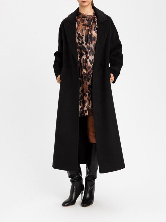 26FW 액티튜드 트윈세트 코트 262AP2140 00006 Black - ACTITUDE TWINSET