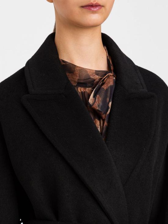 26FW 액티튜드 트윈세트 코트 262AP2140 00006 Black - ACTITUDE TWINSET