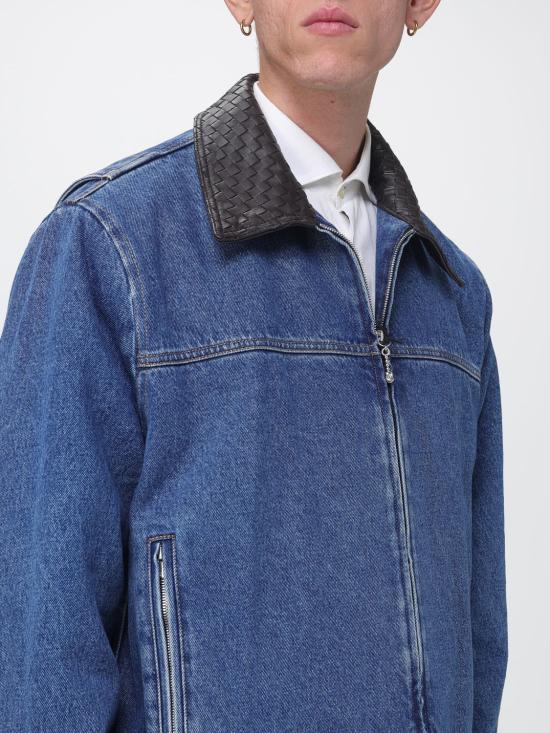 26FW 보테가베네타 자켓 873081V69P0 4300 Navy - BOTTEGA VENETA