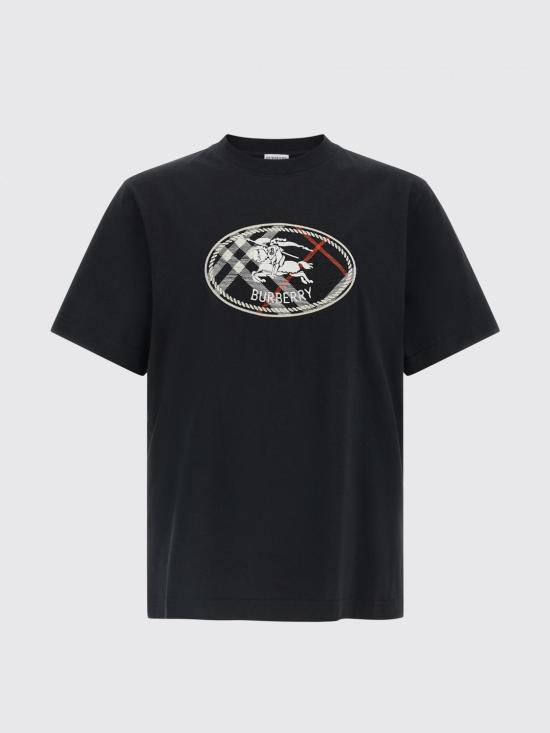 26FW 버버리 반팔 티셔츠 8128072 Black - BURBERRY