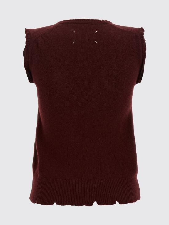 26FW 마르지엘라 베스트 S29FB0109M13337 211 Burgundy - MAISON MARGIELA
