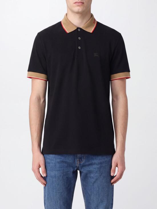26FW 버버리 폴로 티셔츠 8125519 Black